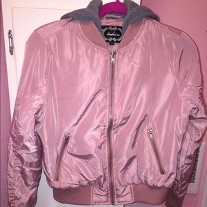 Blush pink jacket